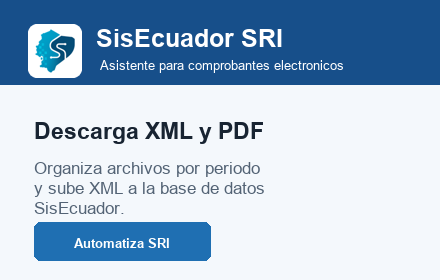 Vista previa de SisEcuador SRI Assistant